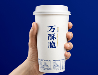 万酥脆商(shāng)标logo设计